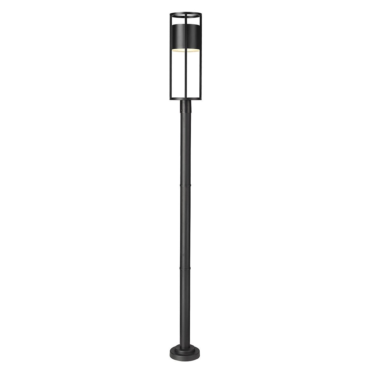 Lampe extérieure sur poteau Luca