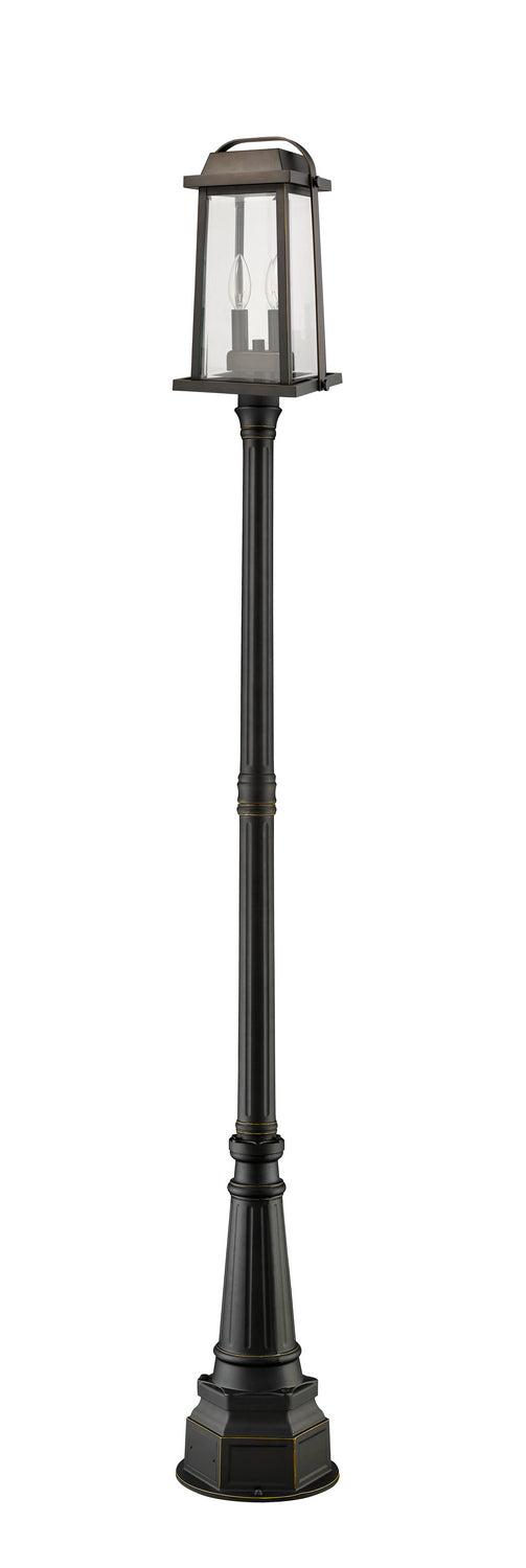 Lanterne sur poteau Millworks Bronze huilé, 14 1/4", 97" – vue 2