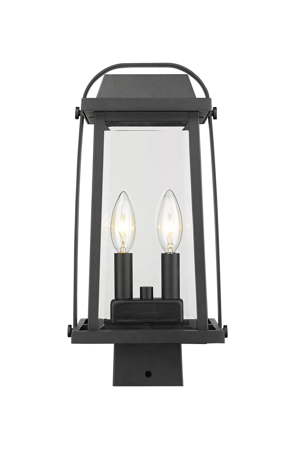 Lanterne sur poteau Millworks Noir, 7 3/4", 15 1/4" – Z-Lite