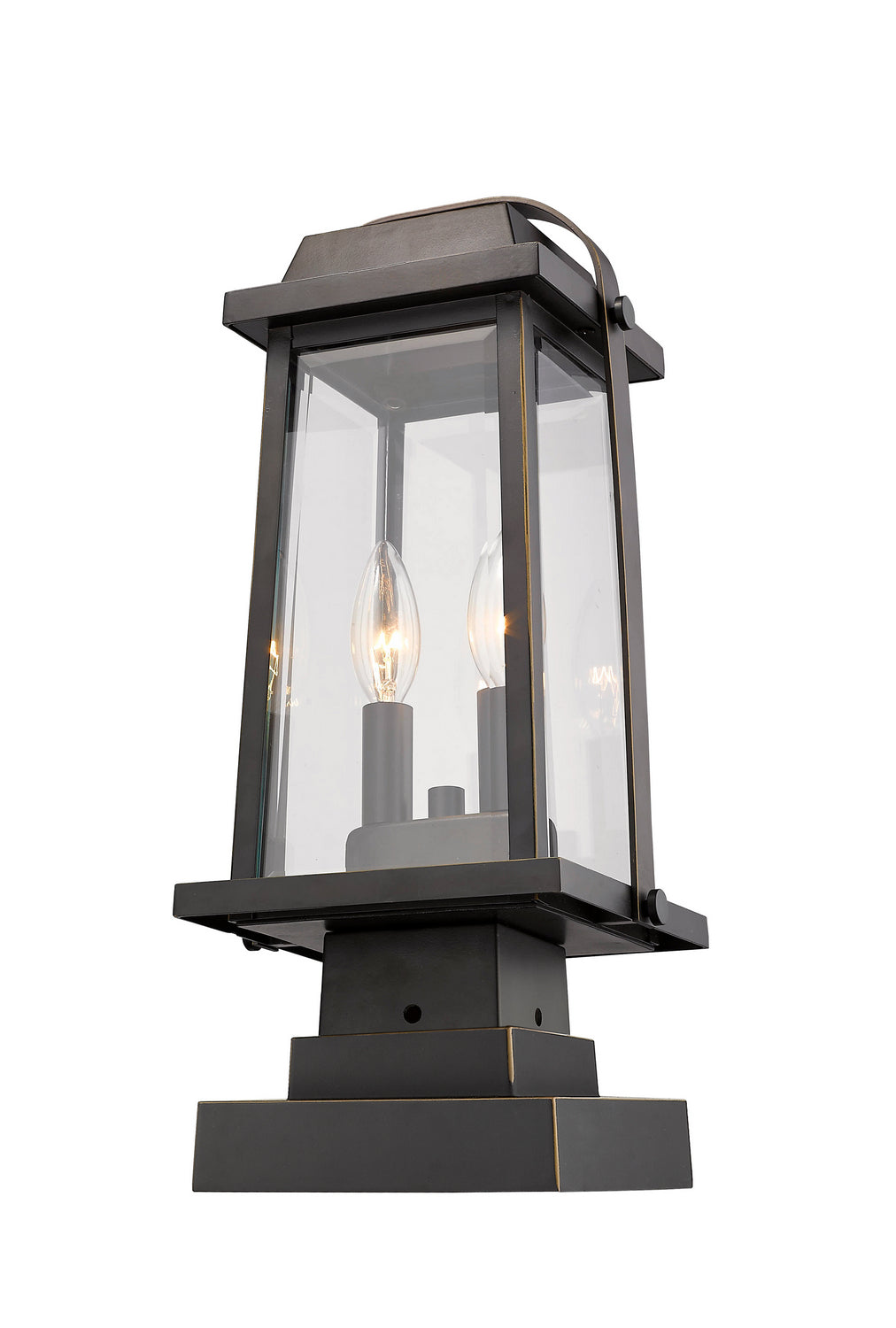 Lanterne sur poteau Millworks Bronze huilé, 7 3/4", 17 3/4" – vue 4