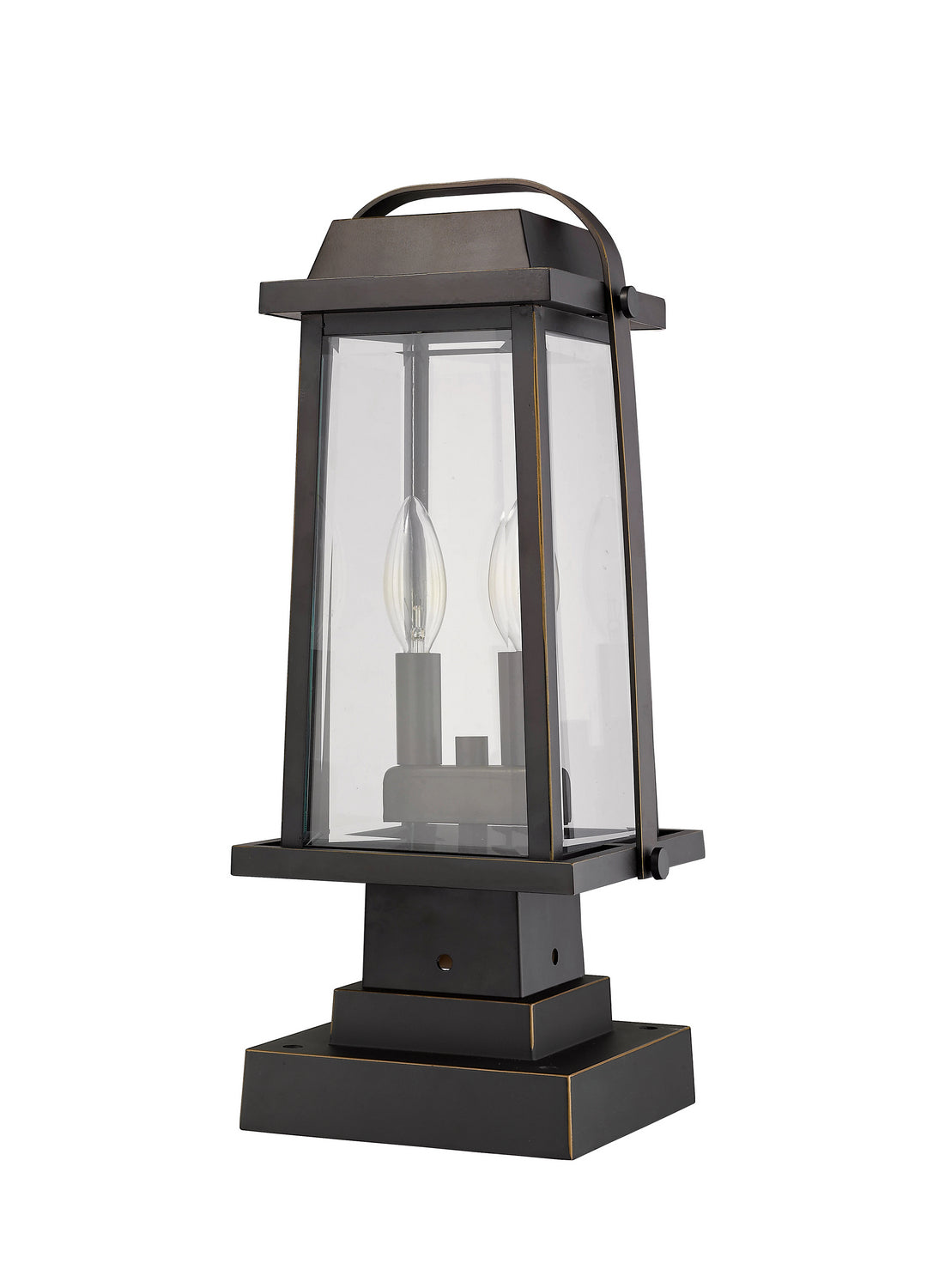 Lanterne sur poteau Millworks Bronze huilé, 7 3/4", 17 3/4" – vue 5