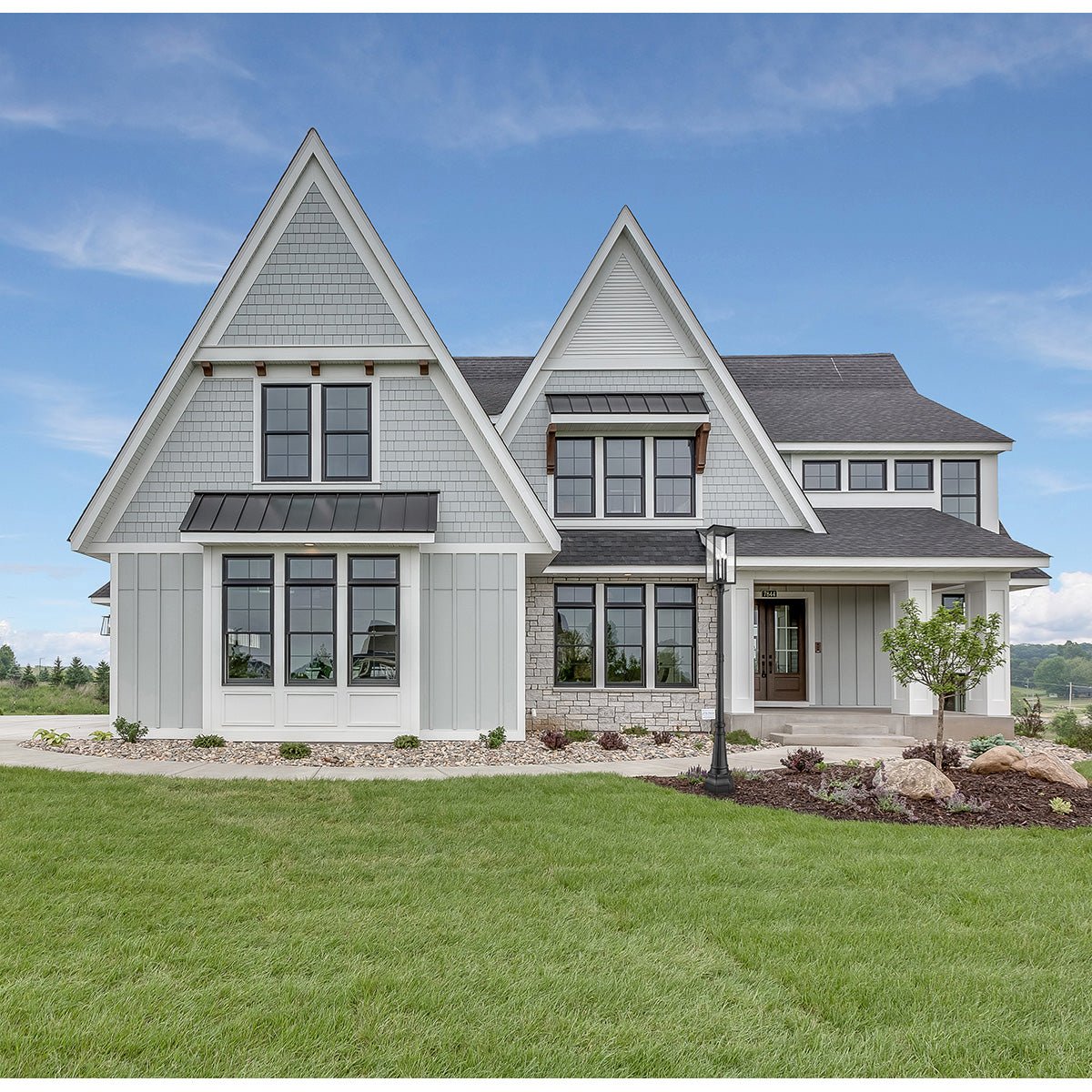 Lampe extérieure sur poteau Nova