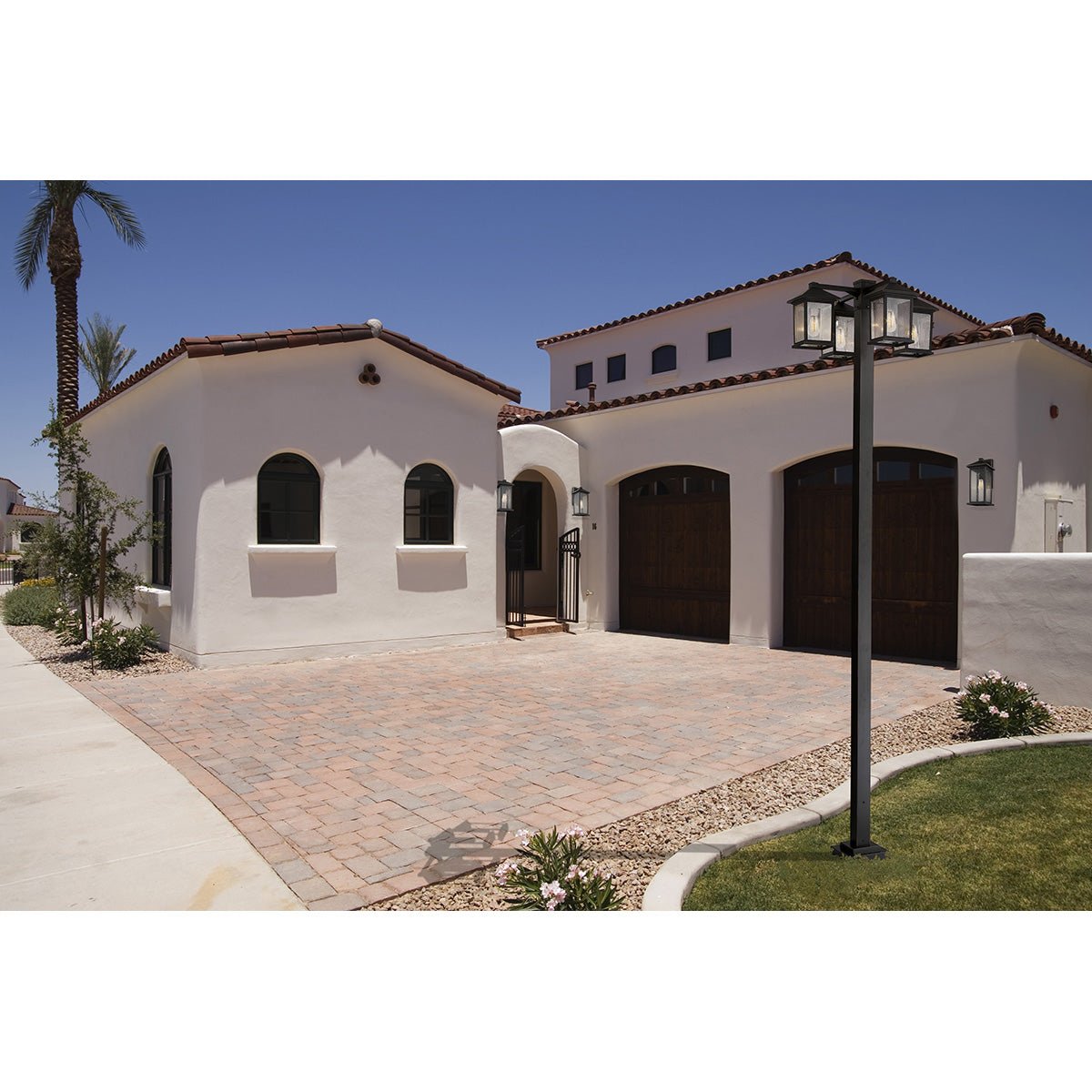 Lampe extérieure sur poteau Portland Heads