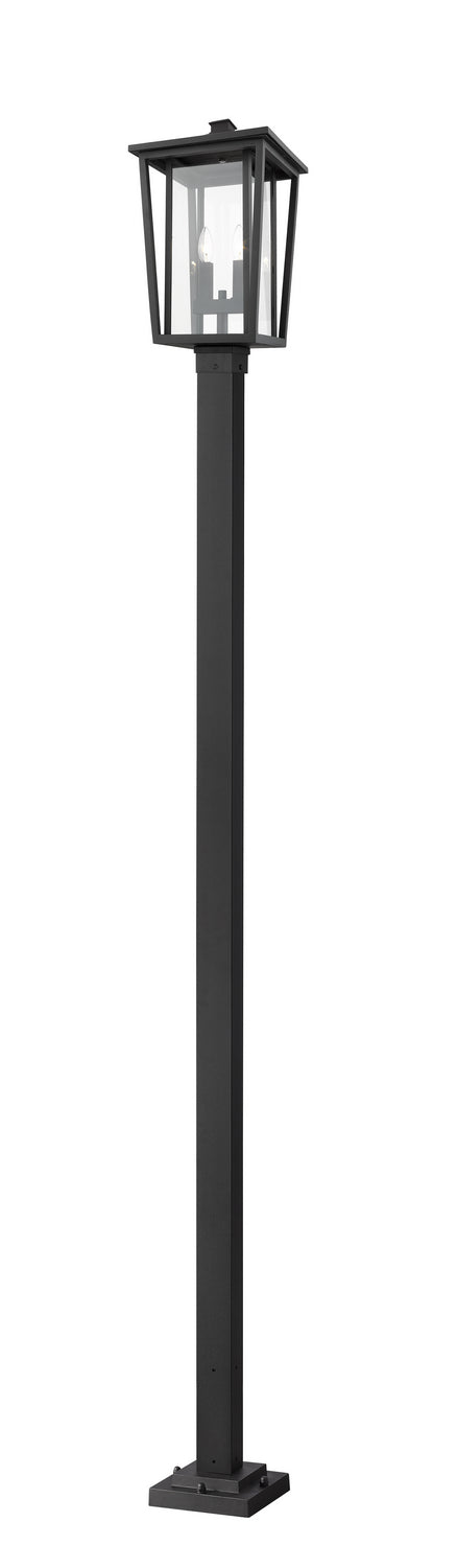 Lanterne sur poteau Seoul Noir, 113 1/4" – Z-Lite
