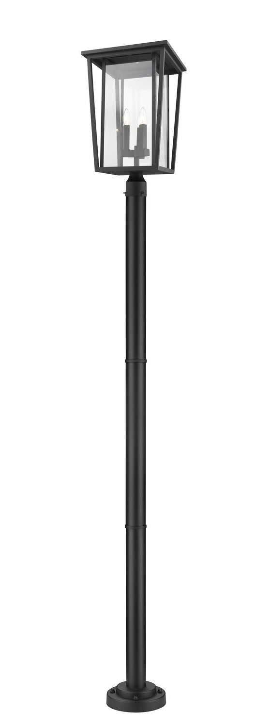 Lanterne sur poteau Seoul Noir, 97 1/4" – Z-Lite