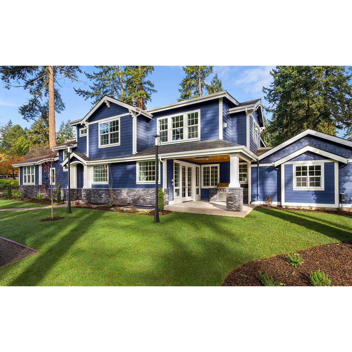 Lampe extérieure sur poteau Sheridan M