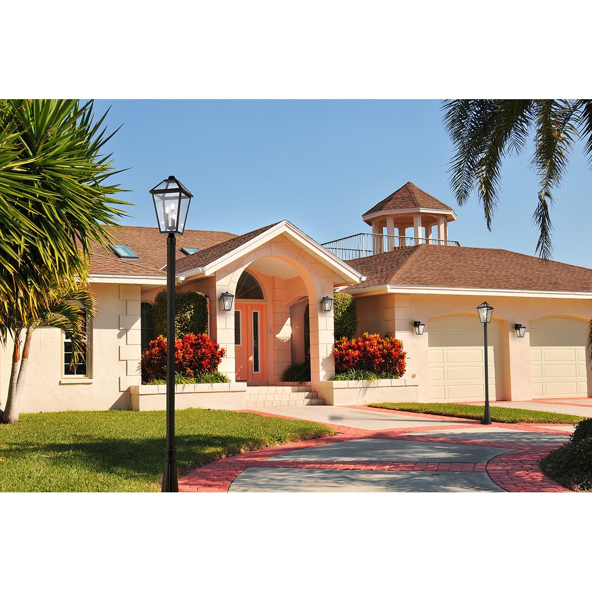 Lampe extérieure sur poteau Talbot XL