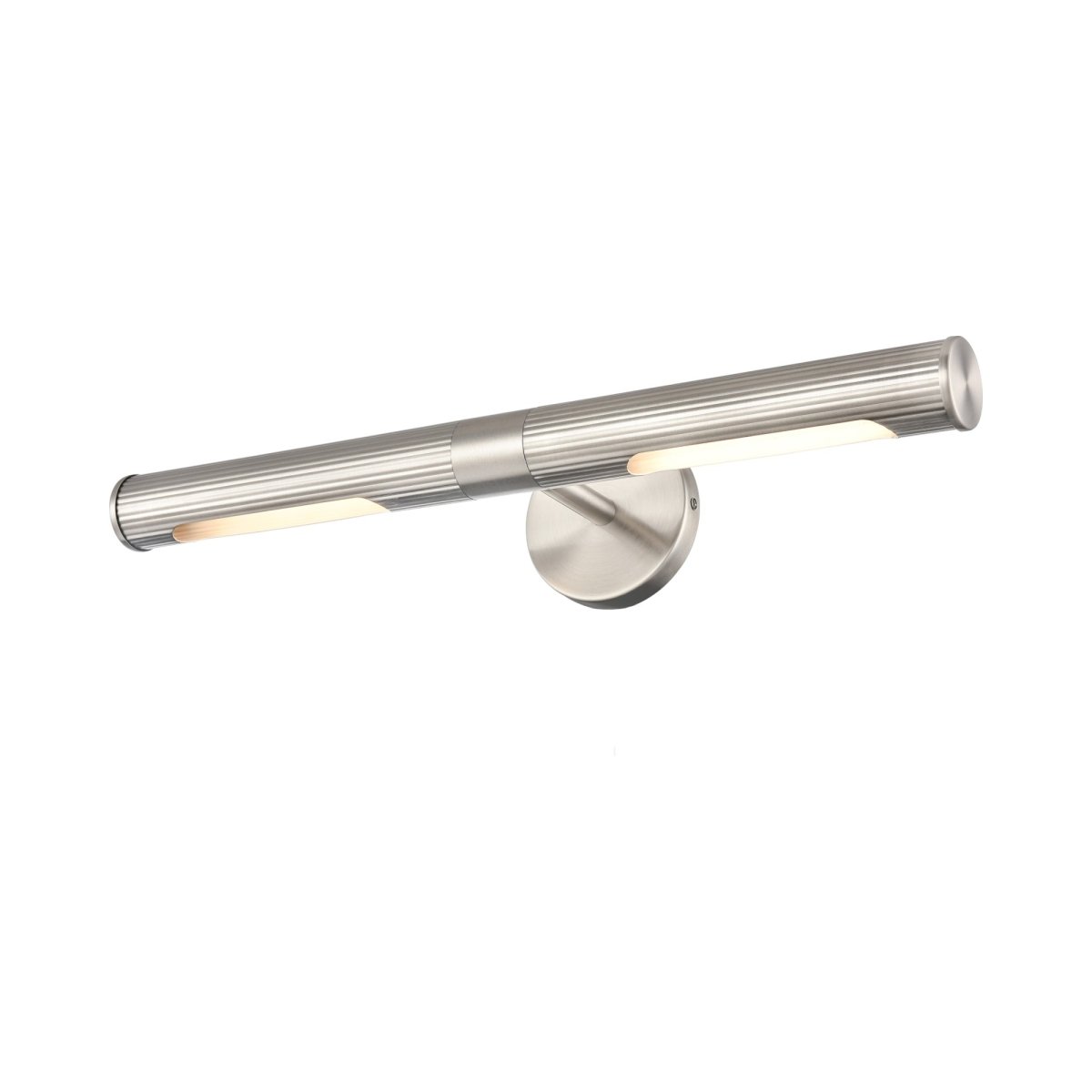 Lampe murale à tableau Bouvier - Nickel satiné 22 1/4" by DVI Lighting | Luminaires & cie