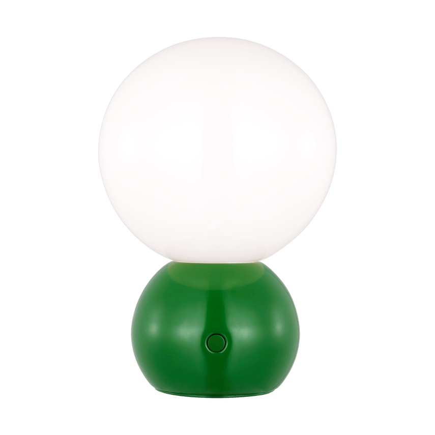 Lampe portable à batterie Suki - Vert by Visual Comfort Studio | Luminaires & cie