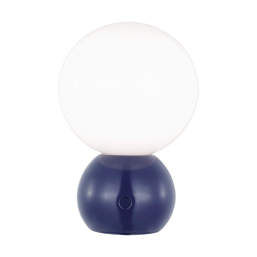 Lampe portable Suki - Bleu marine by Visual Comfort Studio | Luminaires & cie