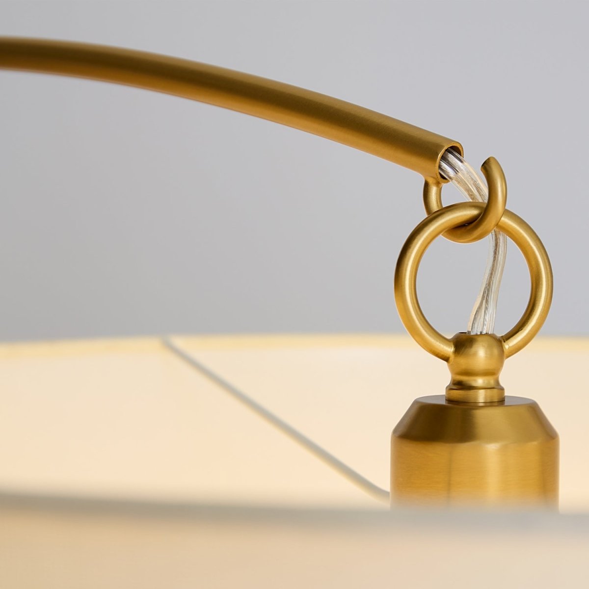 Lampe sur pied à arc Sawyer - Polished Nickel by Visual Comfort Studio | Luminaires & cie