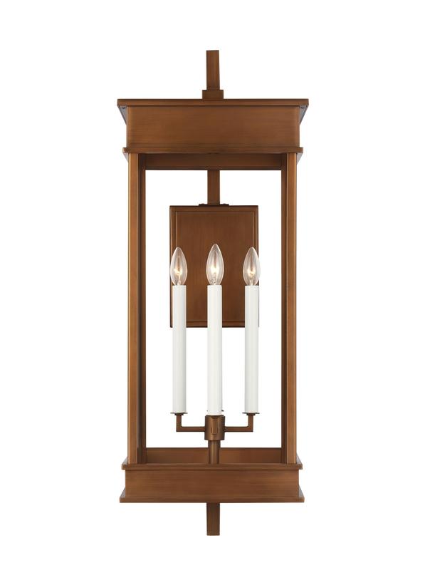 Lanterne extérieure Cupertino - Cuivre naturel 13 1/4" 4 by Visual Comfort Studio | Luminaires & cie