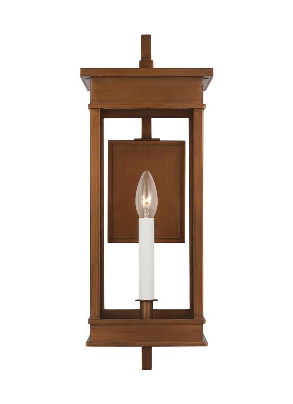 Lanterne extérieure Cupertino - Cuivre naturel 7 1/8" 1 by Visual Comfort Studio | Luminaires & cie