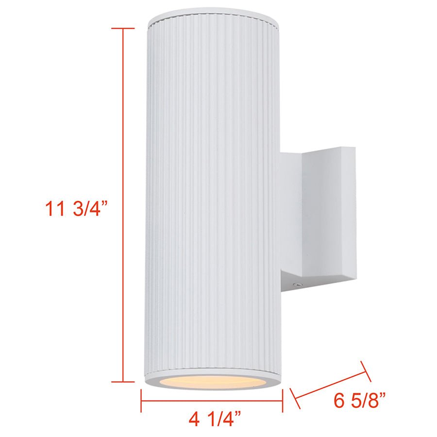 Lanterne extérieure Rexton - Blanc by Canarm | Luminaires & cie