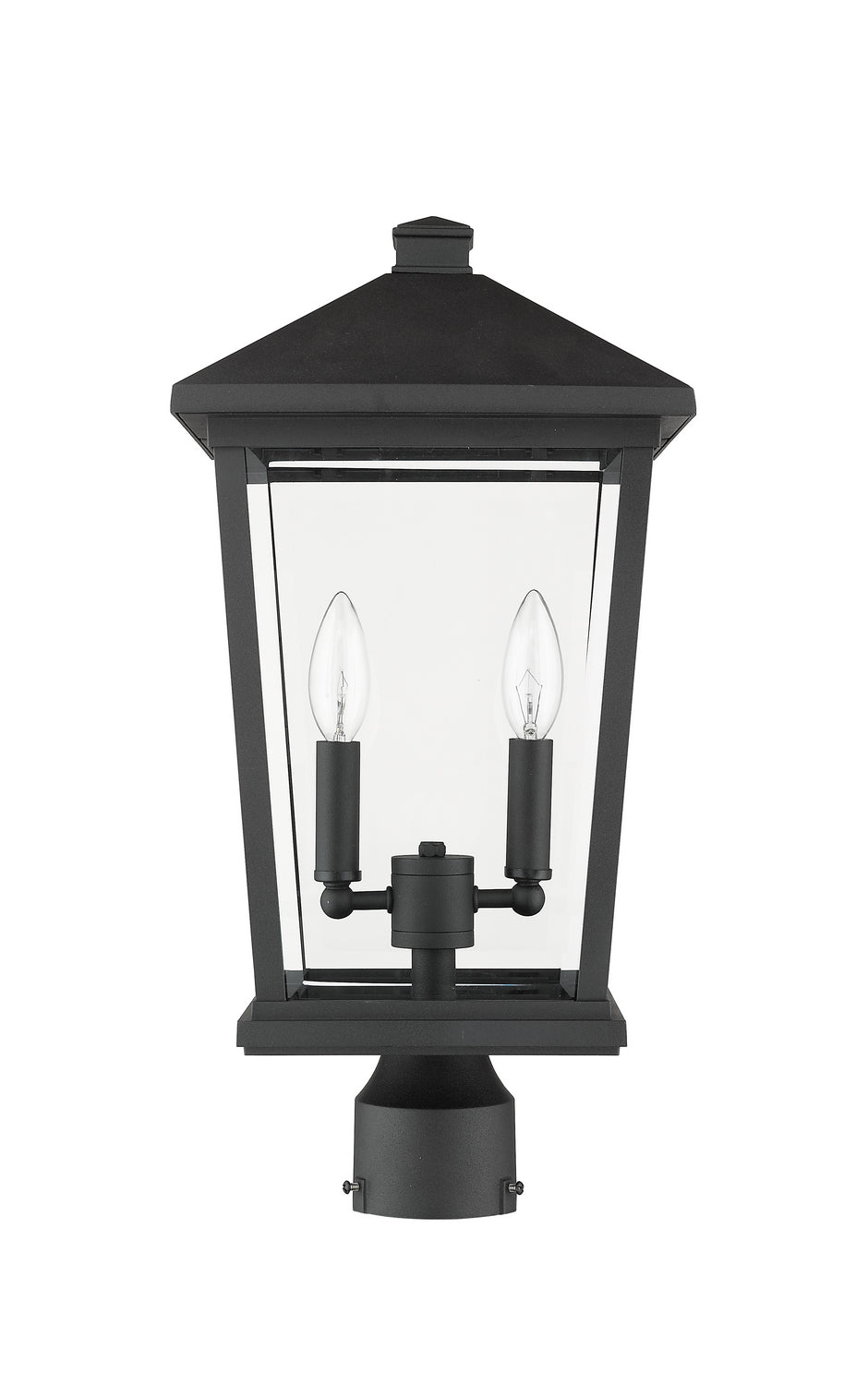 Lanterne extérieure sur socle Beacon Noir, 19 1/2" – vue 5