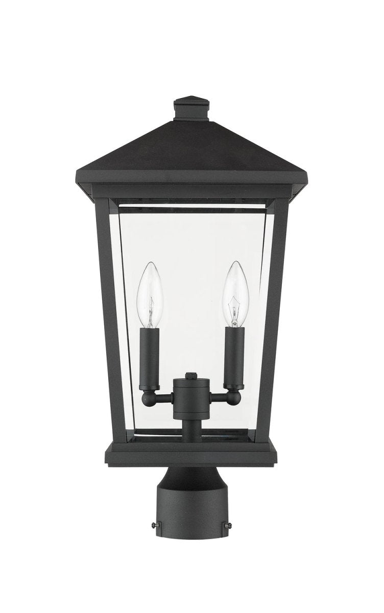 Lanterne extérieure sur socle Beacon - Noir 32" by Z-Lite | Luminaires & cie