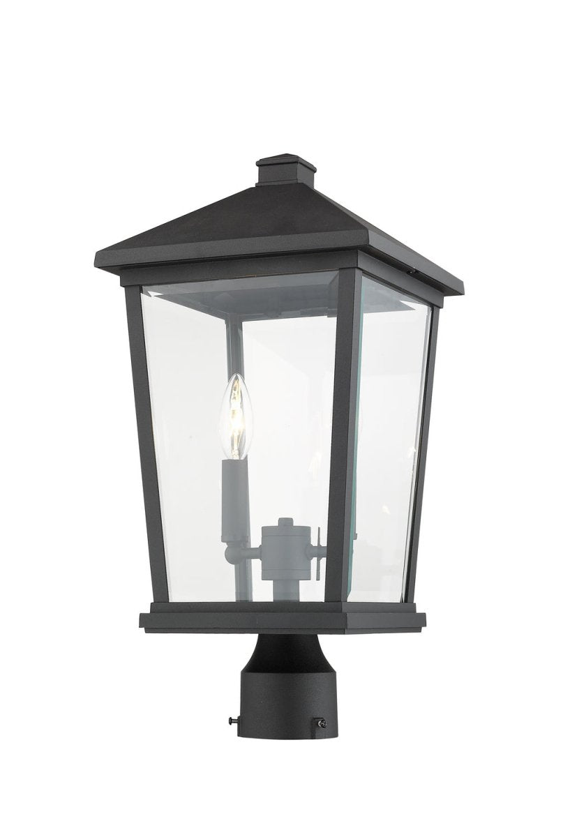 Lanterne extérieure sur socle Beacon - Noir 32" by Z-Lite | Luminaires & cie