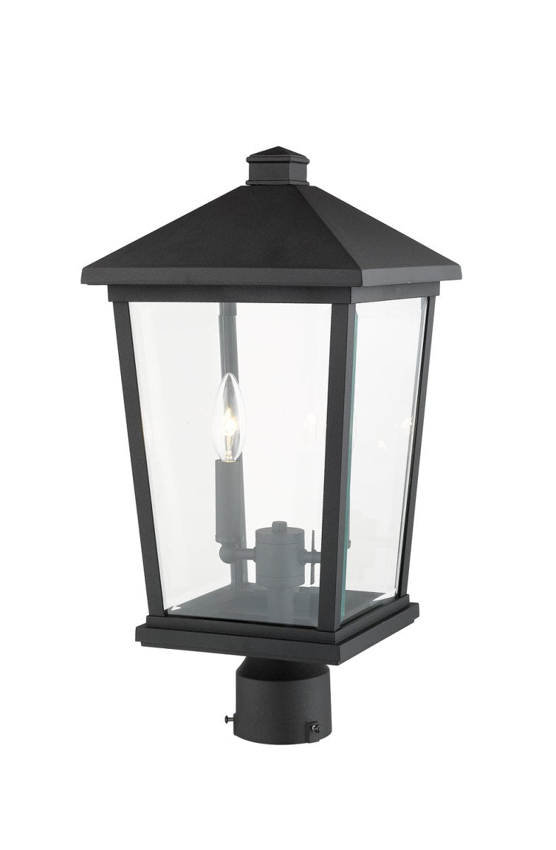Lanterne extérieure sur socle Beacon - Noir 32" by Z-Lite | Luminaires & cie