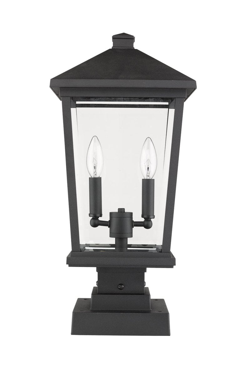 Lanterne extérieure sur socle Beacon - Noir 32" by Z-Lite | Luminaires & cie