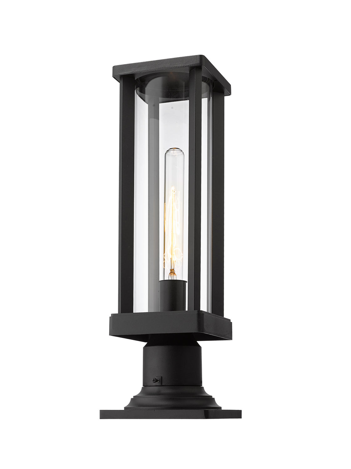 Lanterne extérieure sur socle Glenwood Carré, 16" – Z-Lite