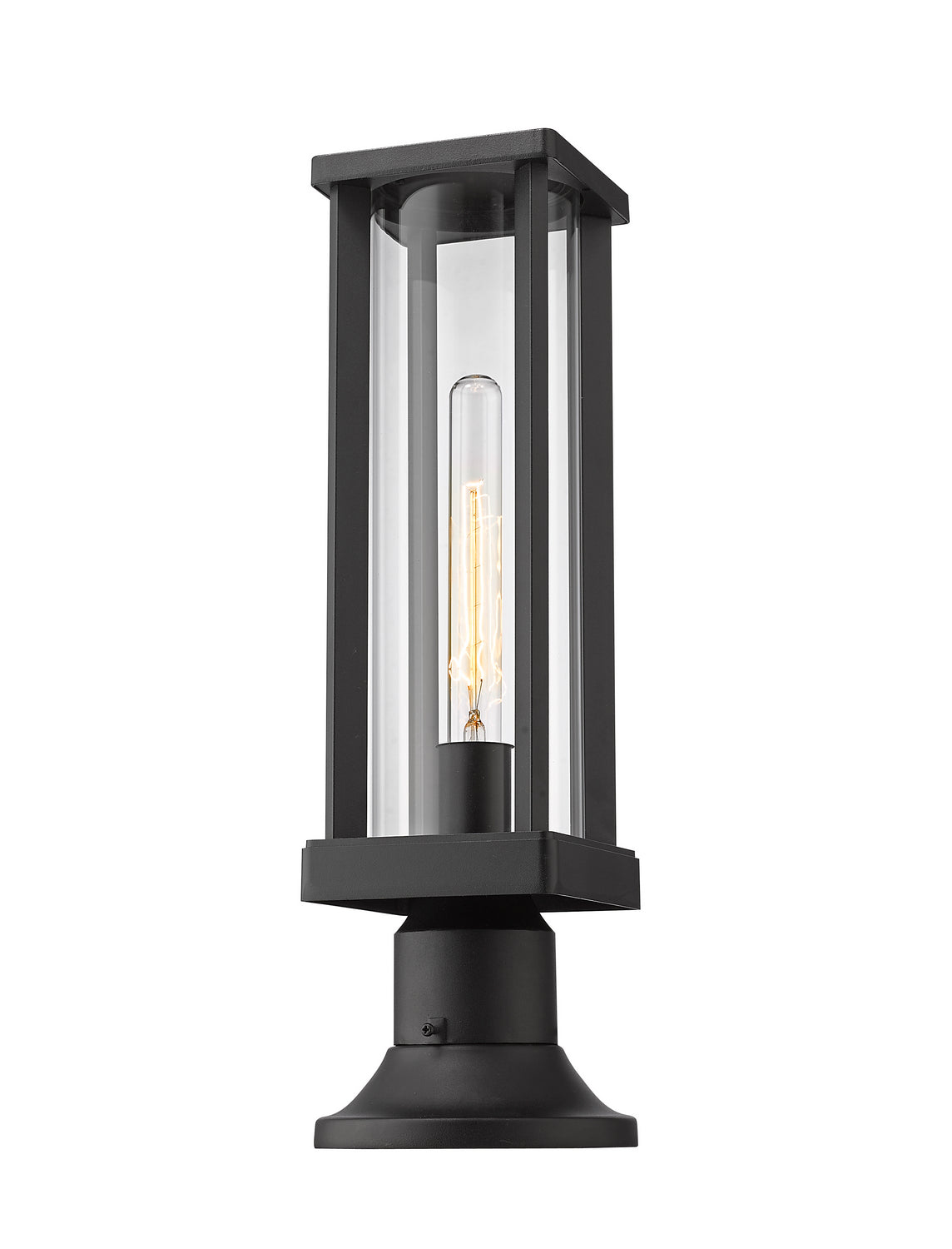 Lanterne extérieure sur socle Glenwood Rond, 16" – Z-Lite