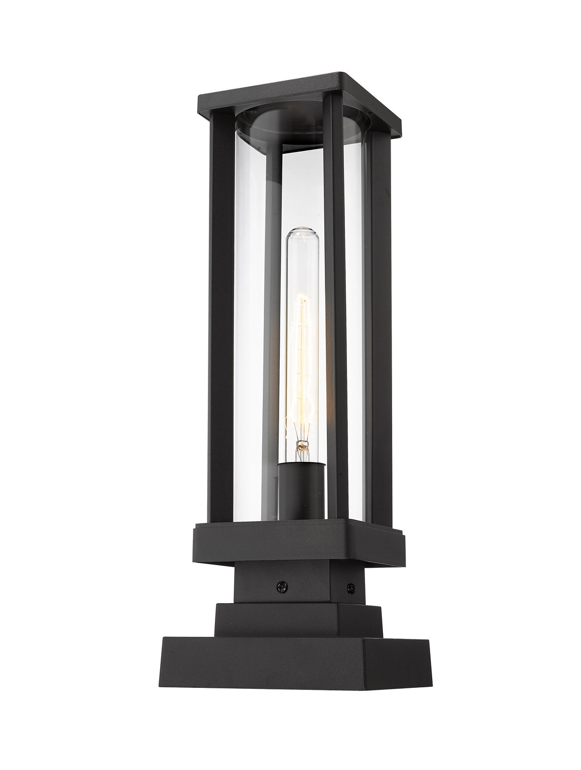 Lanterne extérieure sur socle Glenwood Carré, 17 1/2" – Z-Lite