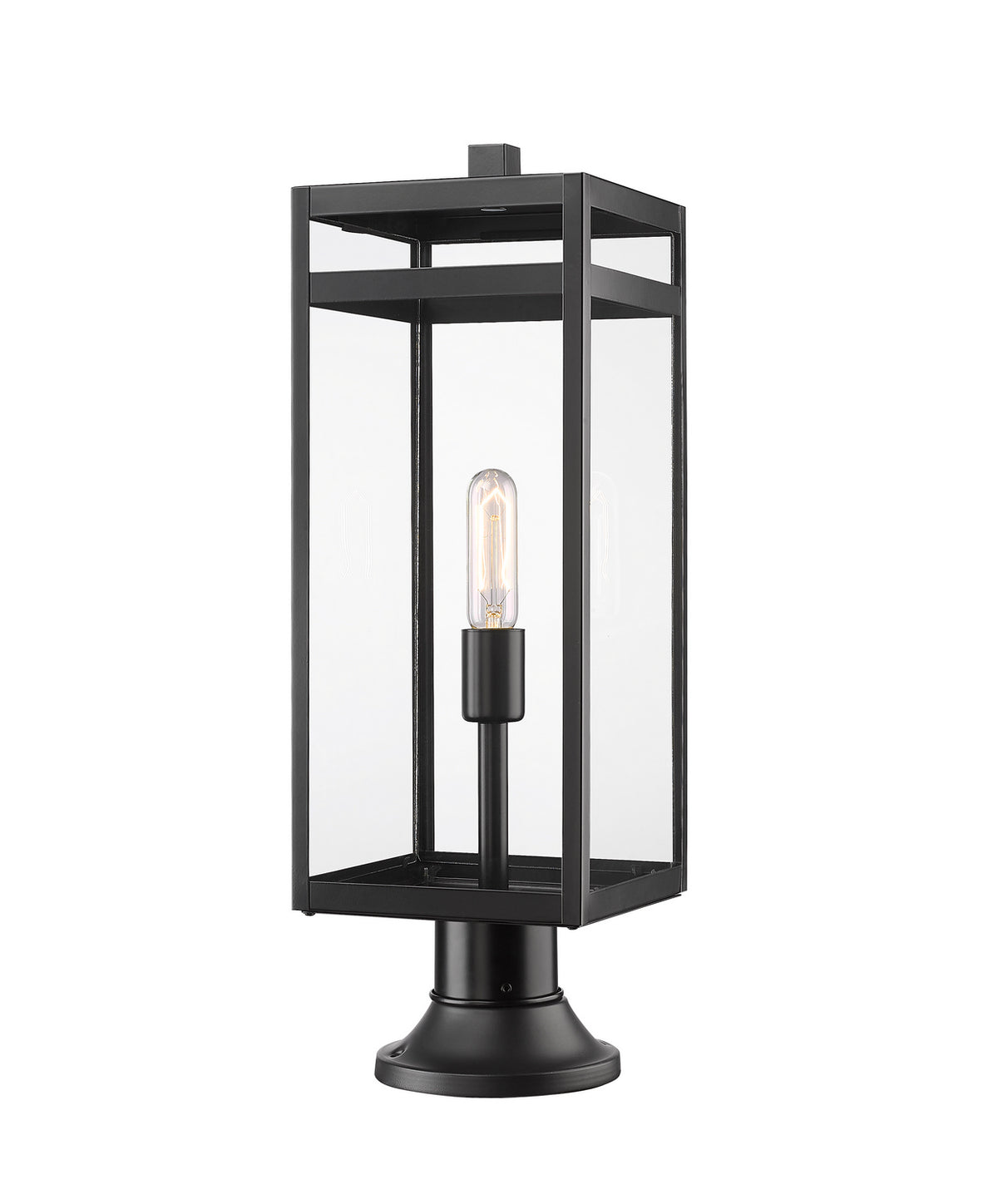 Lanterne extérieure sur socle Nuri Rond, 23 1/2" – Z-Lite