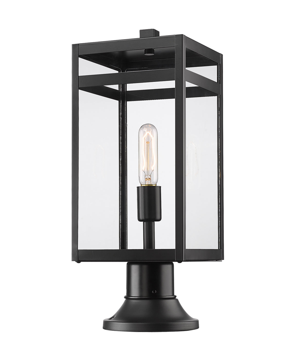 Lanterne extérieure sur socle Nuri Rond, 19 3/4" – Z-Lite