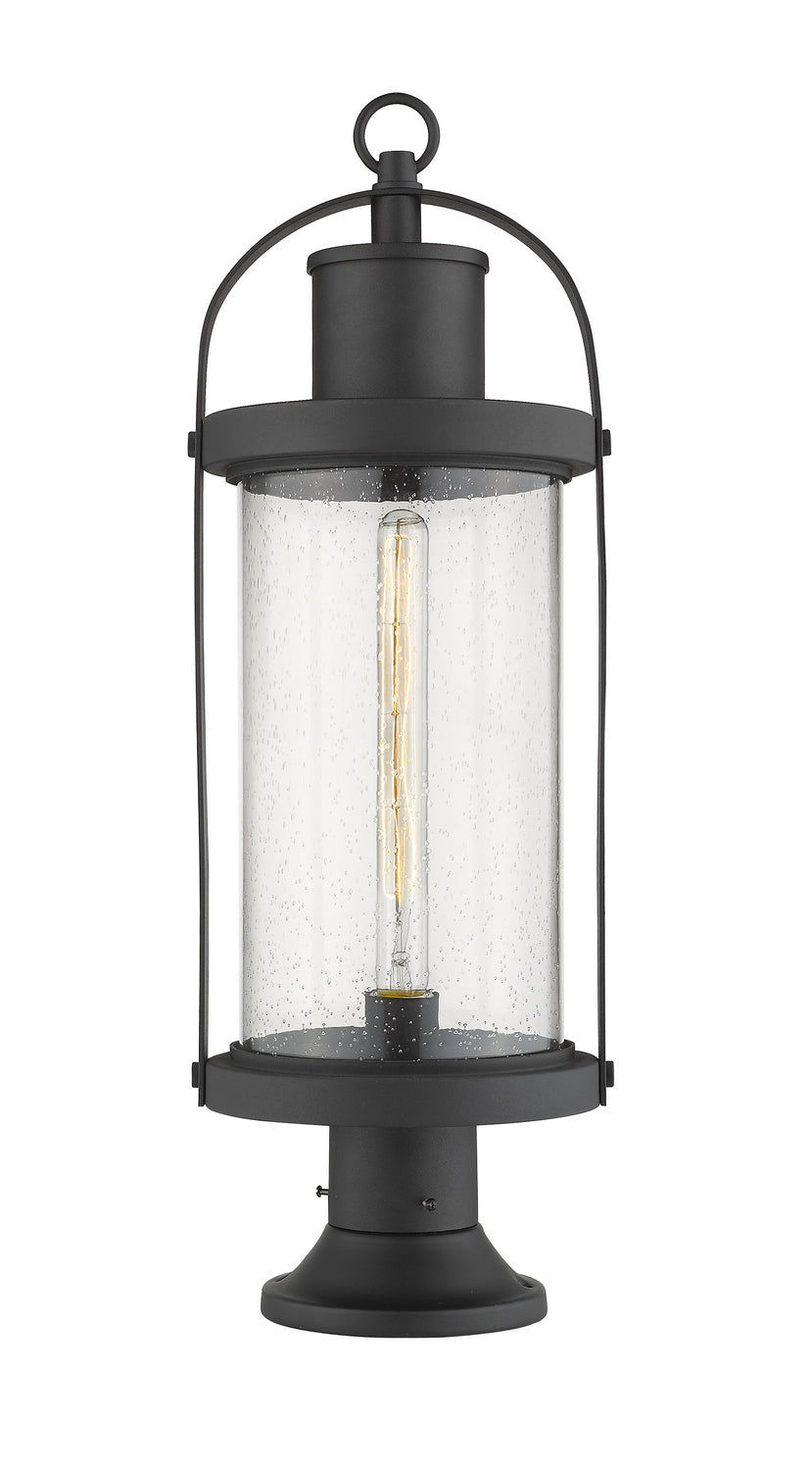 Lanterne extérieure sur socle Roundhouse Rond, 9 1/4" – Z-Lite