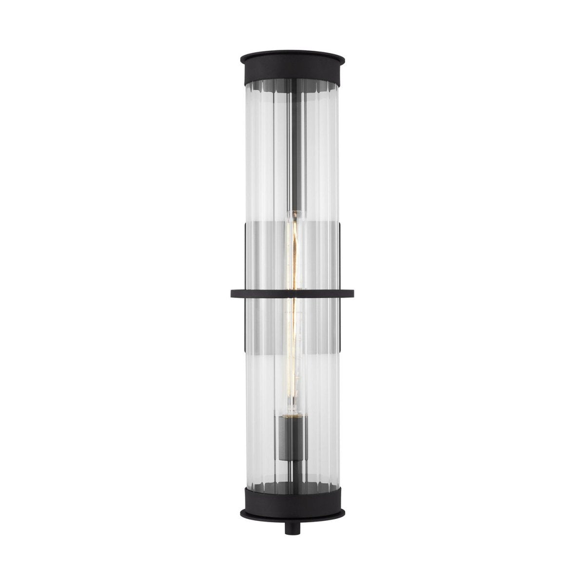 Lanterne murale extérieure Alcona - Noir 24" by Visual Comfort Studio | Luminaires & cie