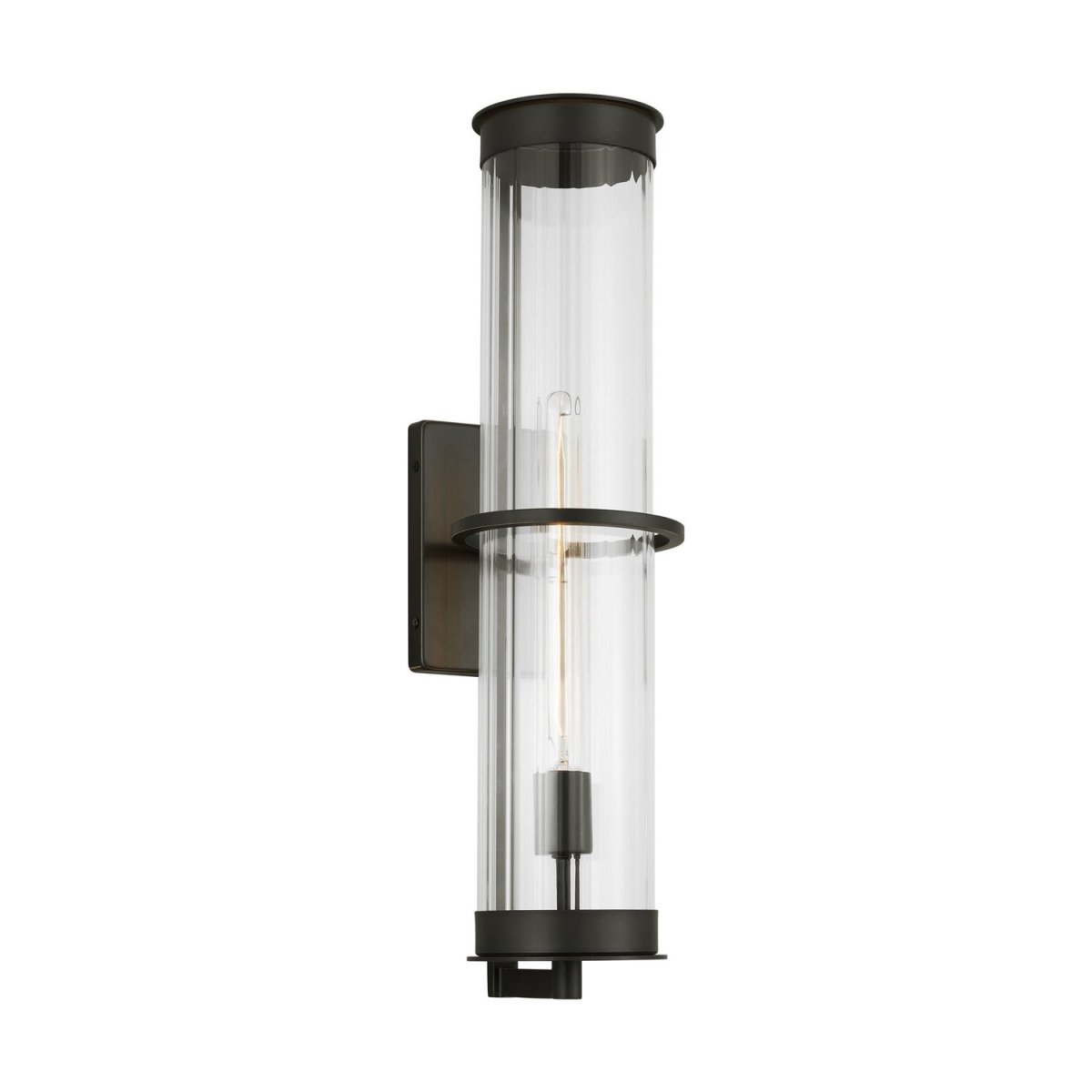 Lanterne murale extérieure Alcona - Bronze antique 24" by Visual Comfort Studio | Luminaires & cie