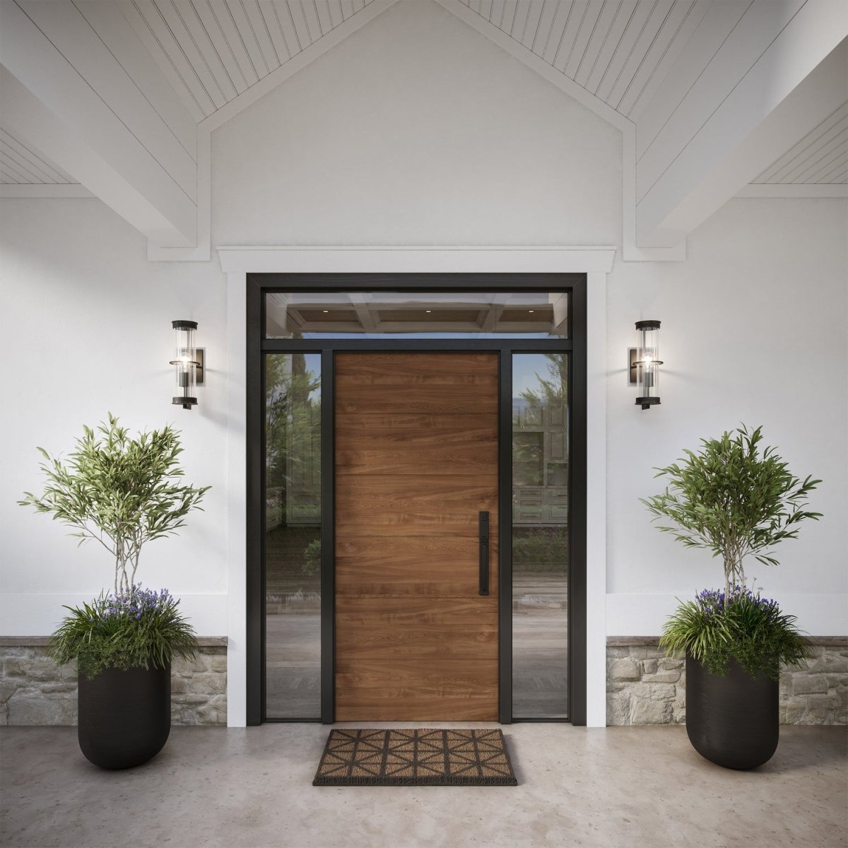 Lanterne murale extérieure Alcona - Bronze antique 24" by Visual Comfort Studio | Luminaires & cie