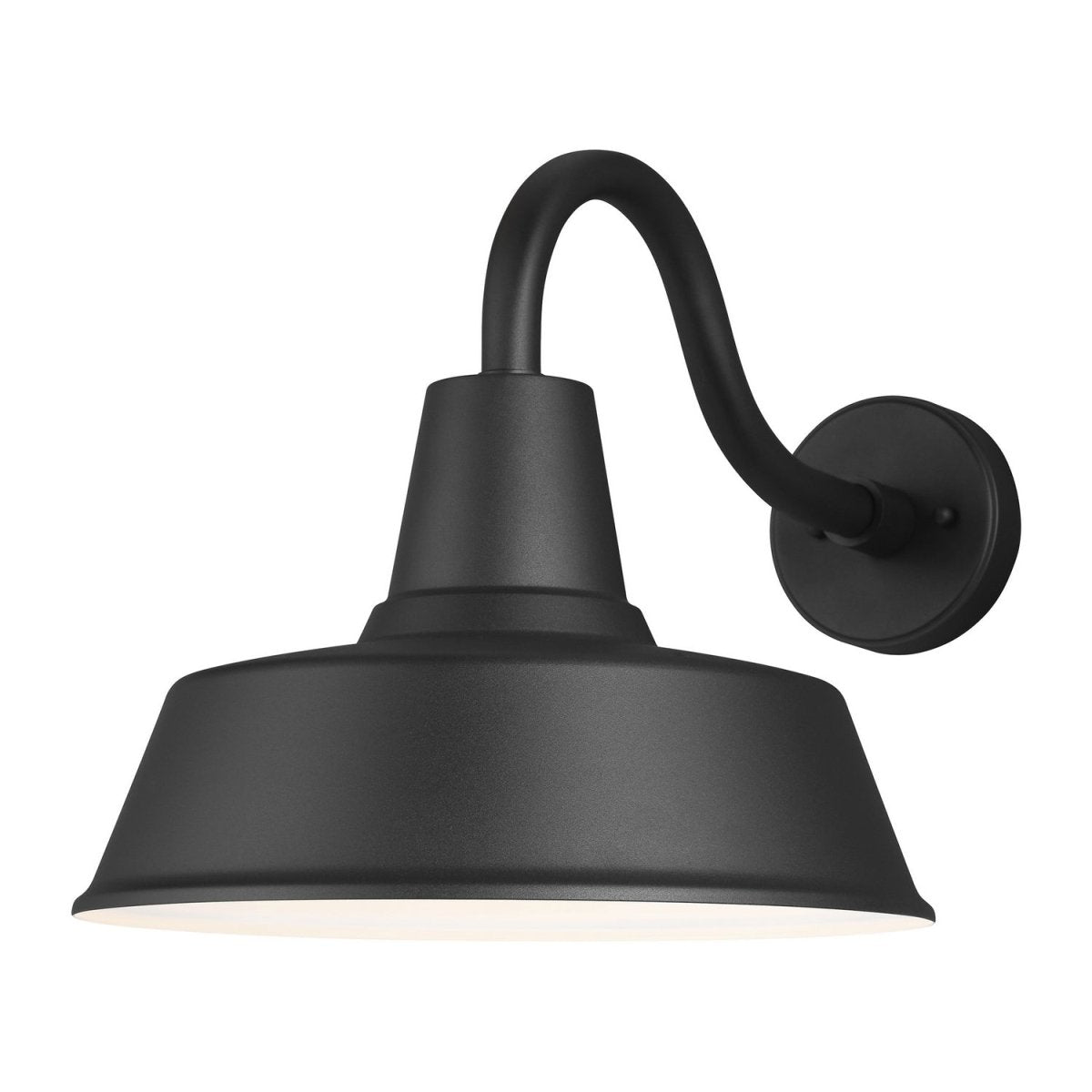 Lanterne murale extérieure Barn Light - Noir 14" Aluminium by Visual Comfort Studio | Luminaires & cie