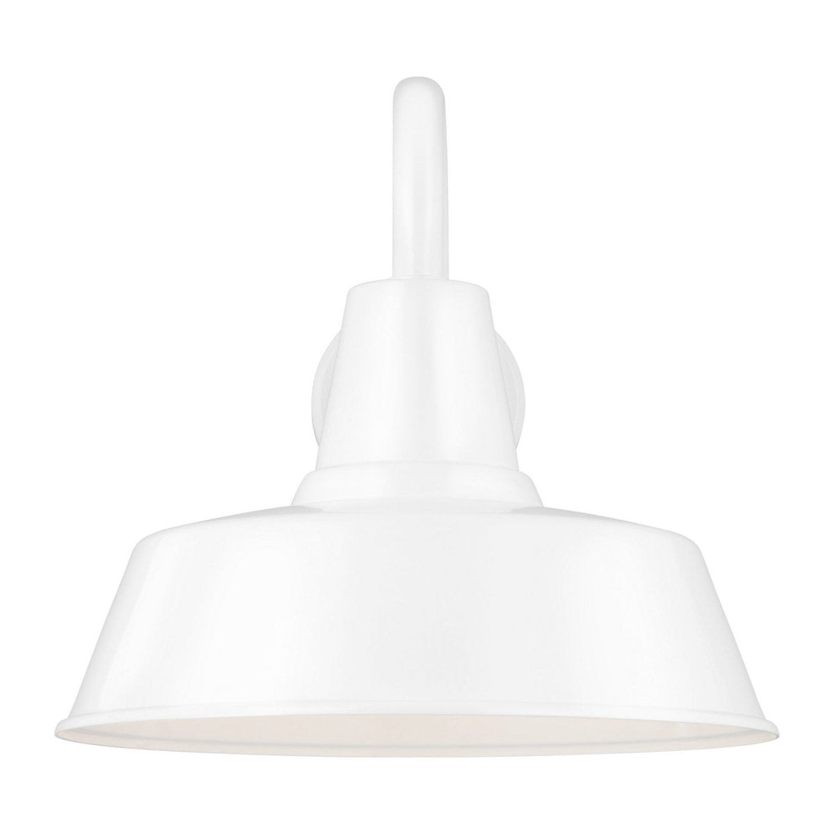 Lanterne murale extérieure Barn Light - Blanc 14" Aluminium by Visual Comfort Studio | Luminaires & cie