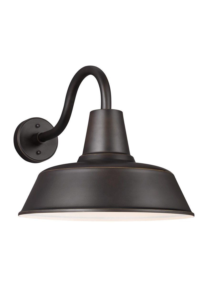 Lanterne murale extérieure Barn Light - Bronze antique 16" Aluminium by Visual Comfort Studio | Luminaires & cie