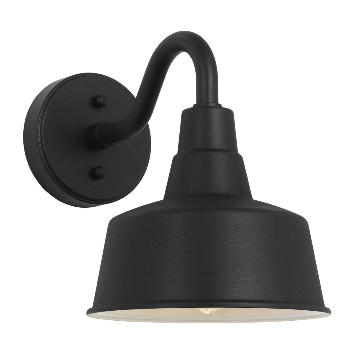 Lanterne murale extérieure Barn Light - Noir texturé 8" StoneStrong by Visual Comfort Studio | Luminaires & cie