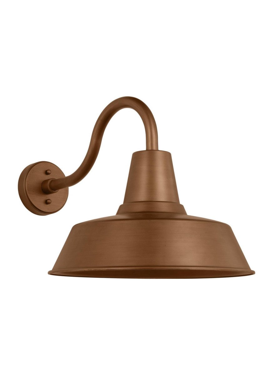 Lanterne murale extérieure Barn Light - Cuivre naturel 16" StoneStrong by Visual Comfort Studio | Luminaires & cie
