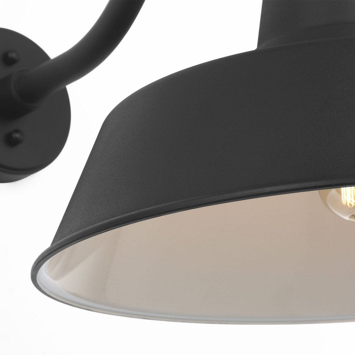Lanterne murale extérieure Barn Light - Blanc texturé extérieur 16" StoneStrong by Visual Comfort Studio | Luminaires & cie