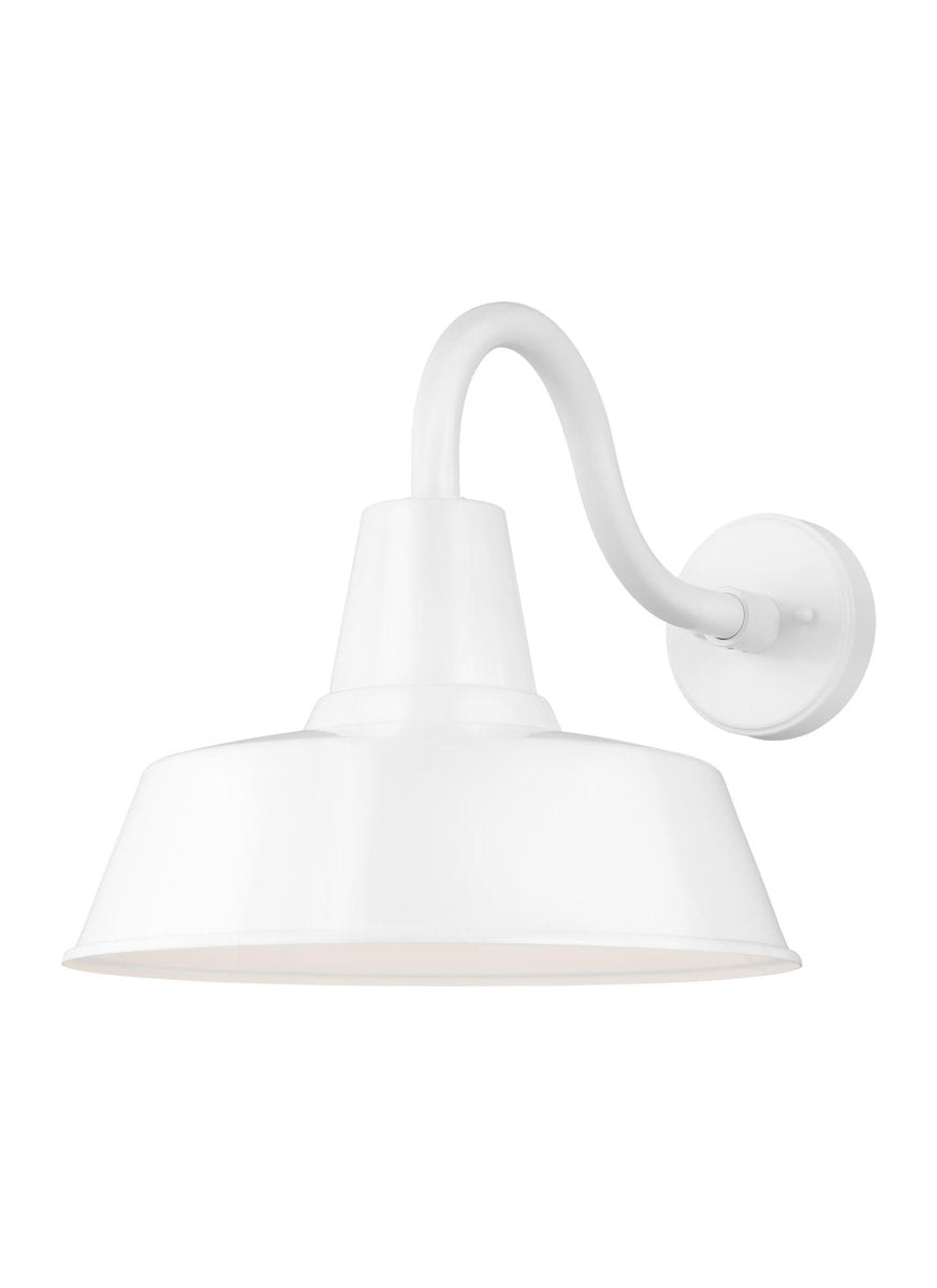 Lanterne murale extérieure Barn Light - Blanc texturé extérieur 16" StoneStrong by Visual Comfort Studio | Luminaires & cie