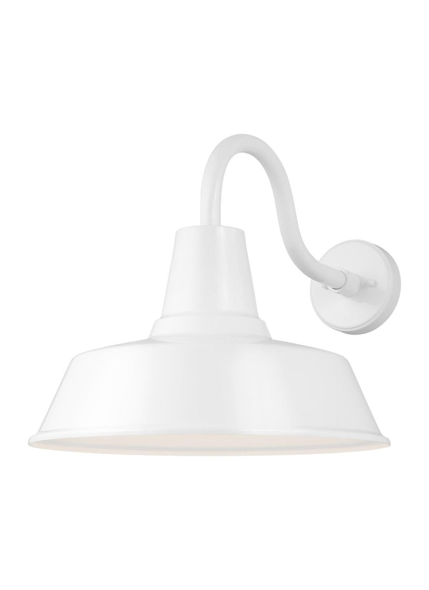 Lanterne murale extérieure Barn Light - Blanc texturé extérieur 16" StoneStrong by Visual Comfort Studio | Luminaires & cie