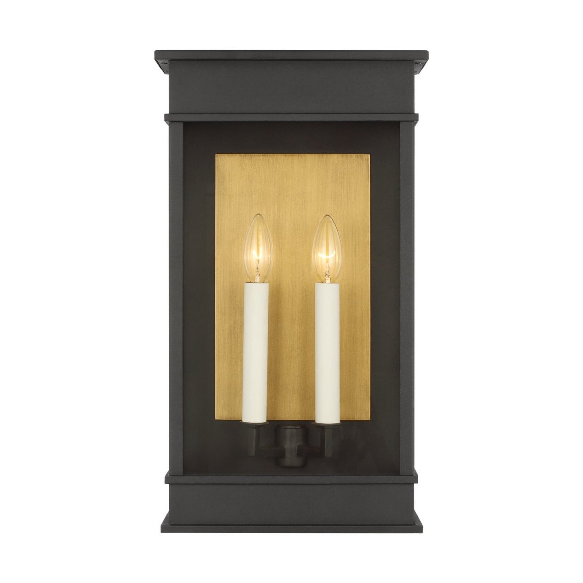 Lanterne murale extérieure Cupertino - Noir texturé 10 1/4" by Visual Comfort Studio | Luminaires & cie