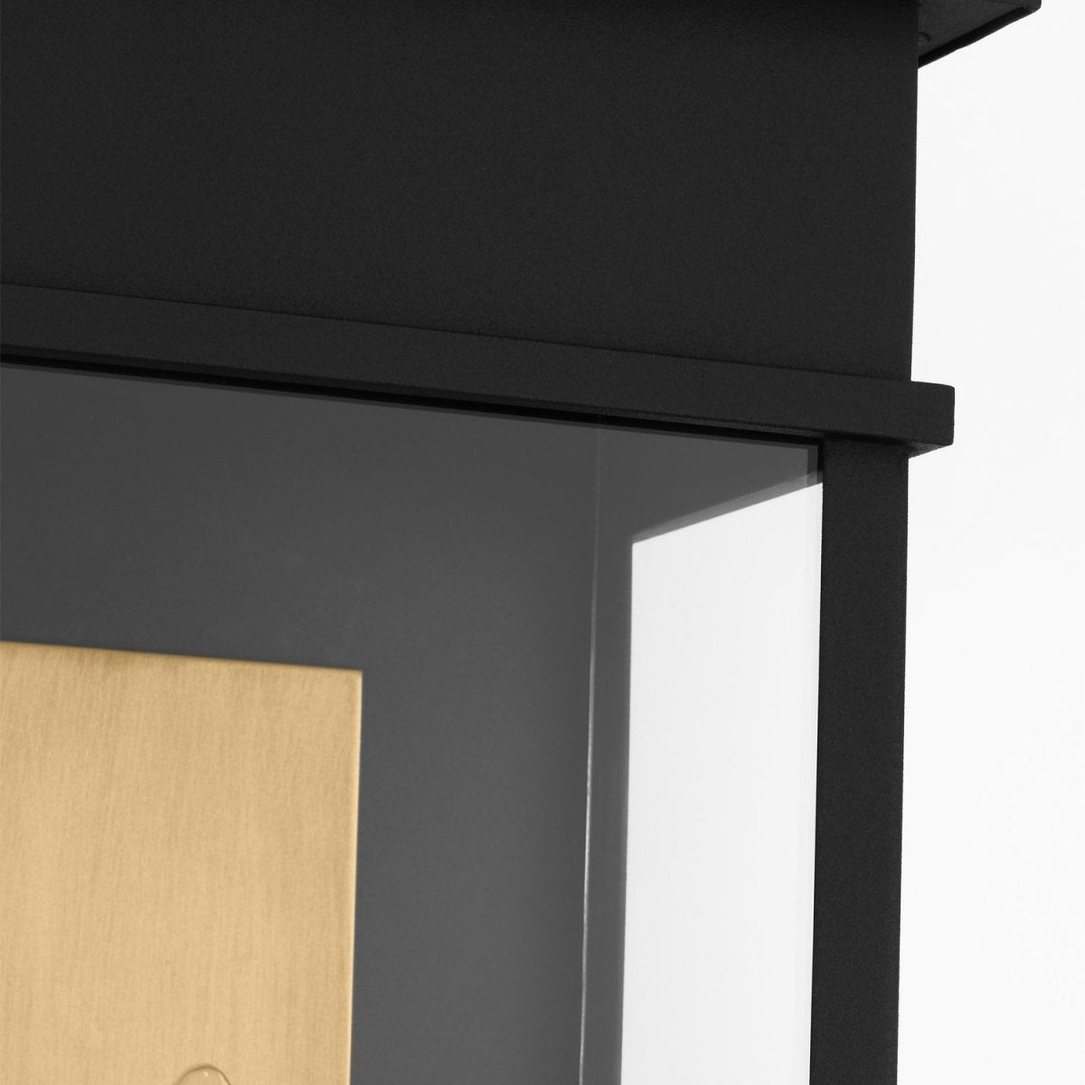 Lanterne murale extérieure Cupertino - Noir texturé 10 1/4" by Visual Comfort Studio | Luminaires & cie