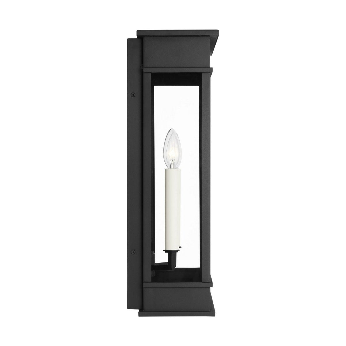 Lanterne murale extérieure Cupertino - Noir texturé 10 1/4" by Visual Comfort Studio | Luminaires & cie
