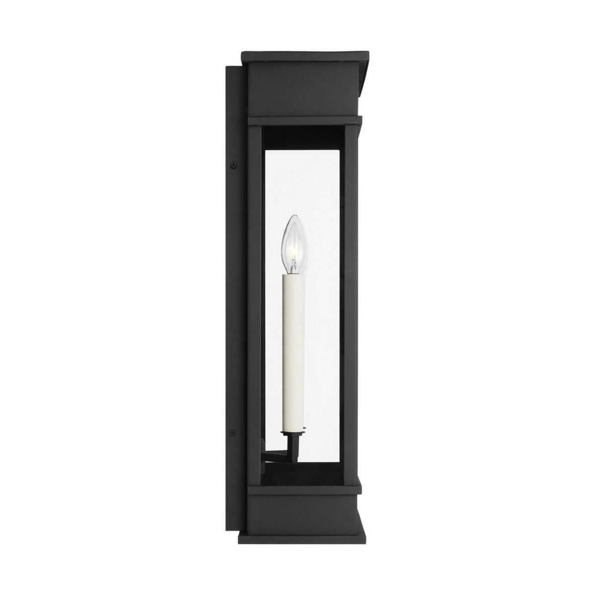 Lanterne murale extérieure Cupertino - Noir texturé 10 1/4" by Visual Comfort Studio | Luminaires & cie