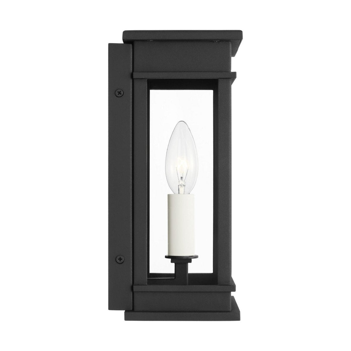 Lanterne murale extérieure Cupertino - Noir texturé 10 1/4" by Visual Comfort Studio | Luminaires & cie