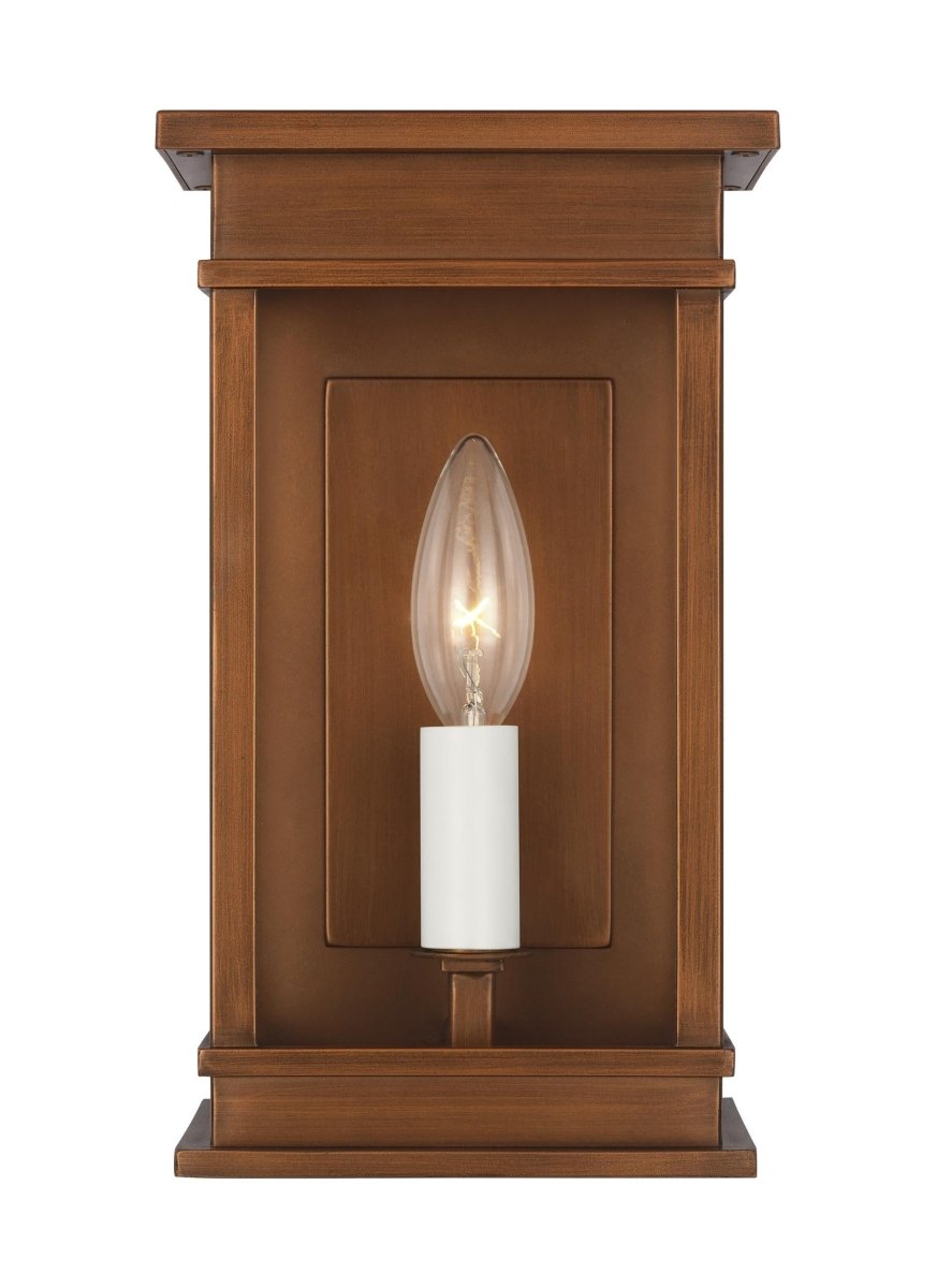 Lanterne murale extérieure Cupertino - Noir texturé 10 1/4" by Visual Comfort Studio | Luminaires & cie