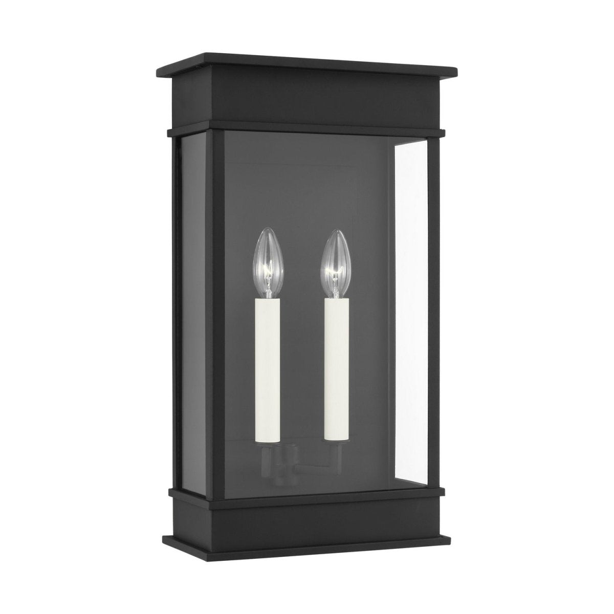Lanterne murale extérieure Cupertino - Noir texturé 10 1/4" by Visual Comfort Studio | Luminaires & cie