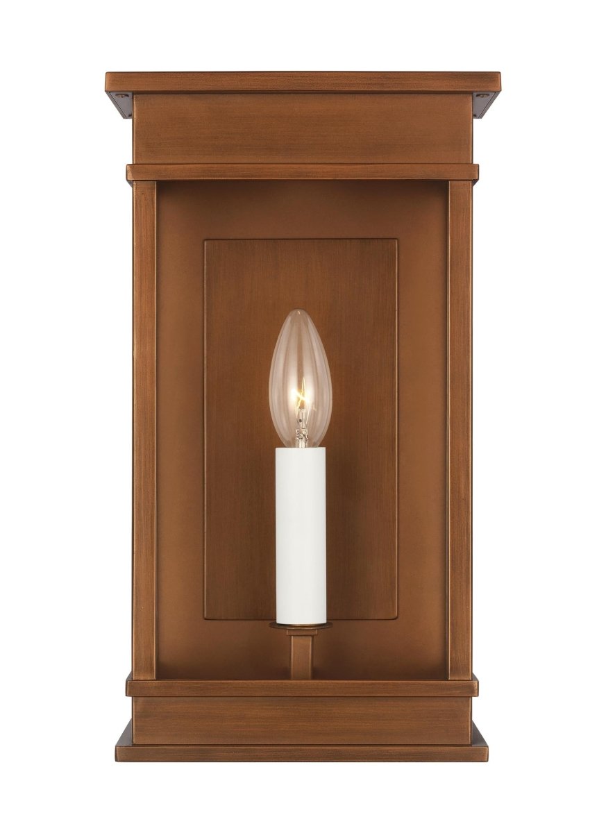 Lanterne murale extérieure Cupertino - Noir texturé 10 1/4" by Visual Comfort Studio | Luminaires & cie