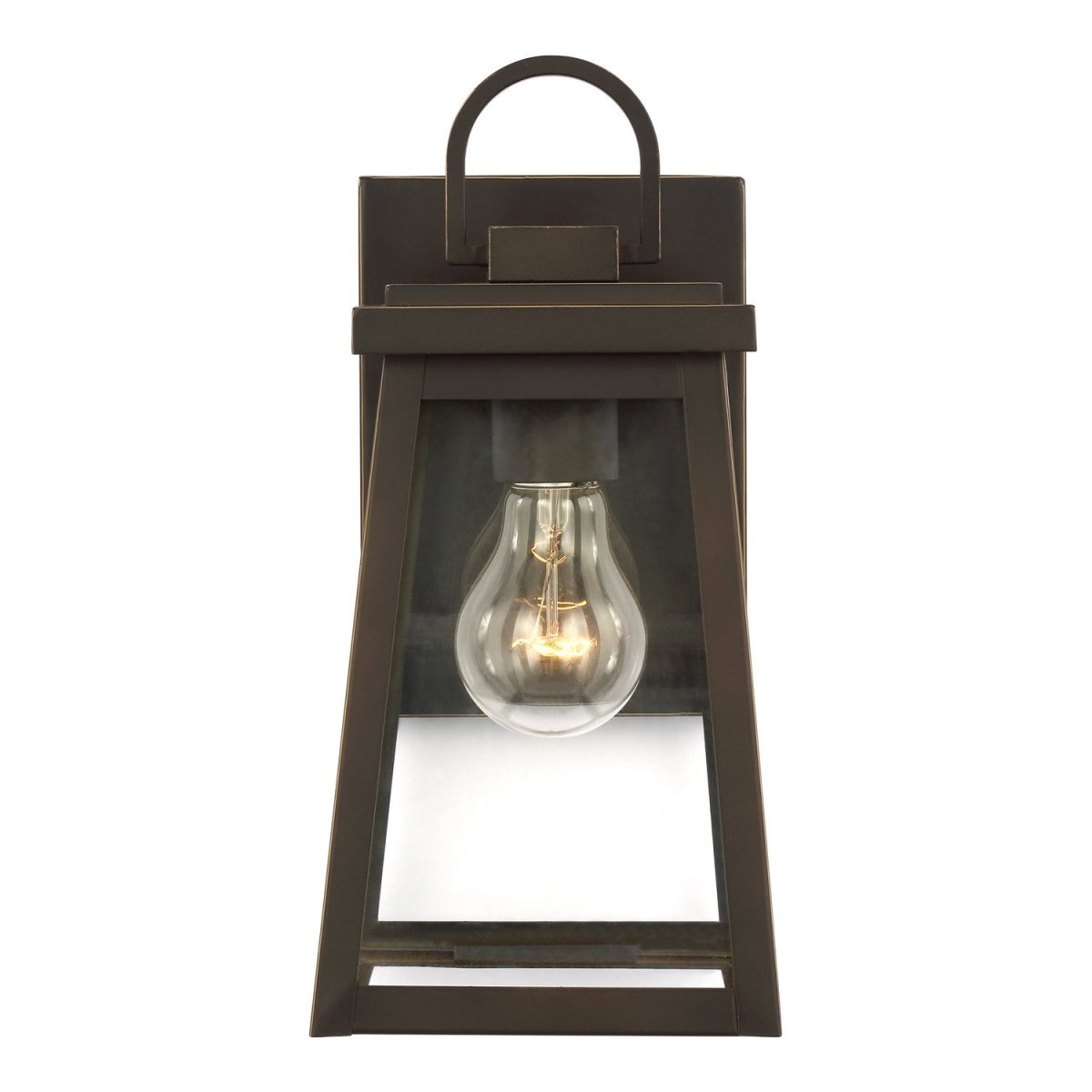 Lanterne murale extérieure Founders - Bronze antique 5 1/2" by Visual Comfort Studio | Luminaires & cie