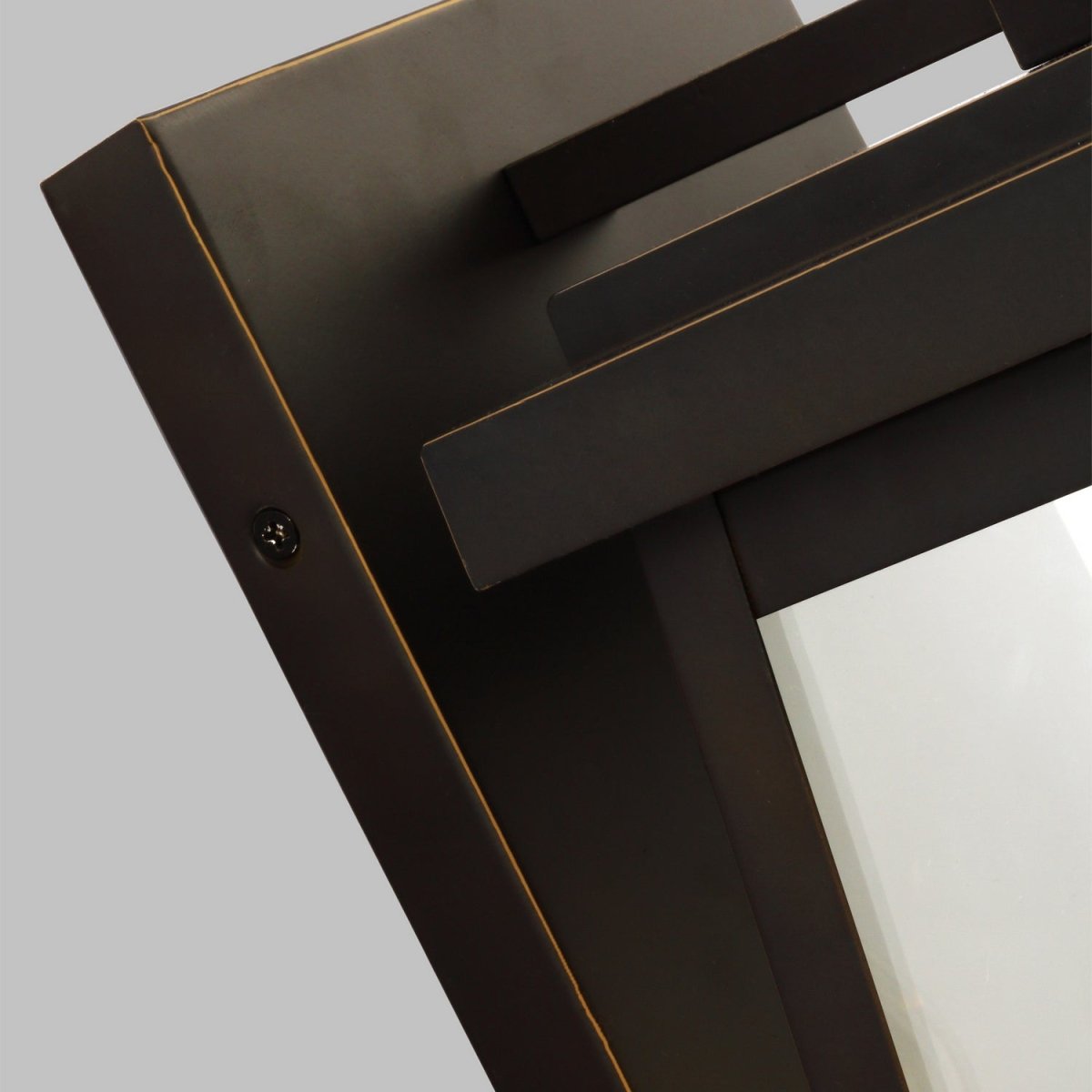 Lanterne murale extérieure Founders - Bronze antique 8 1/2" by Visual Comfort Studio | Luminaires & cie